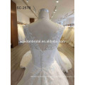 cheap plus size wedding dresses made in china factory V-neckline casual bridal gown wedding